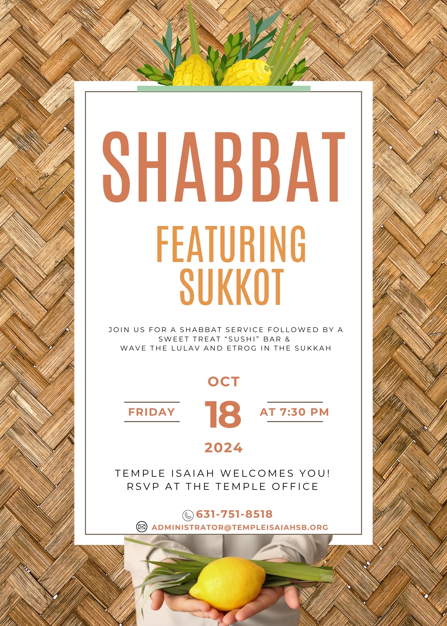 Shabbat 10.18.24