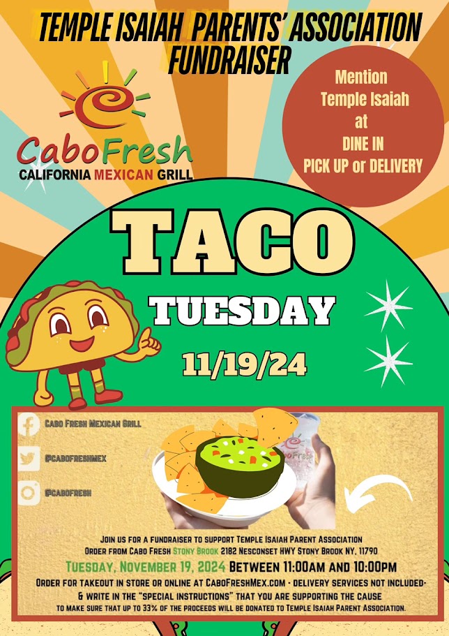 Tacos Tuesday Flyer