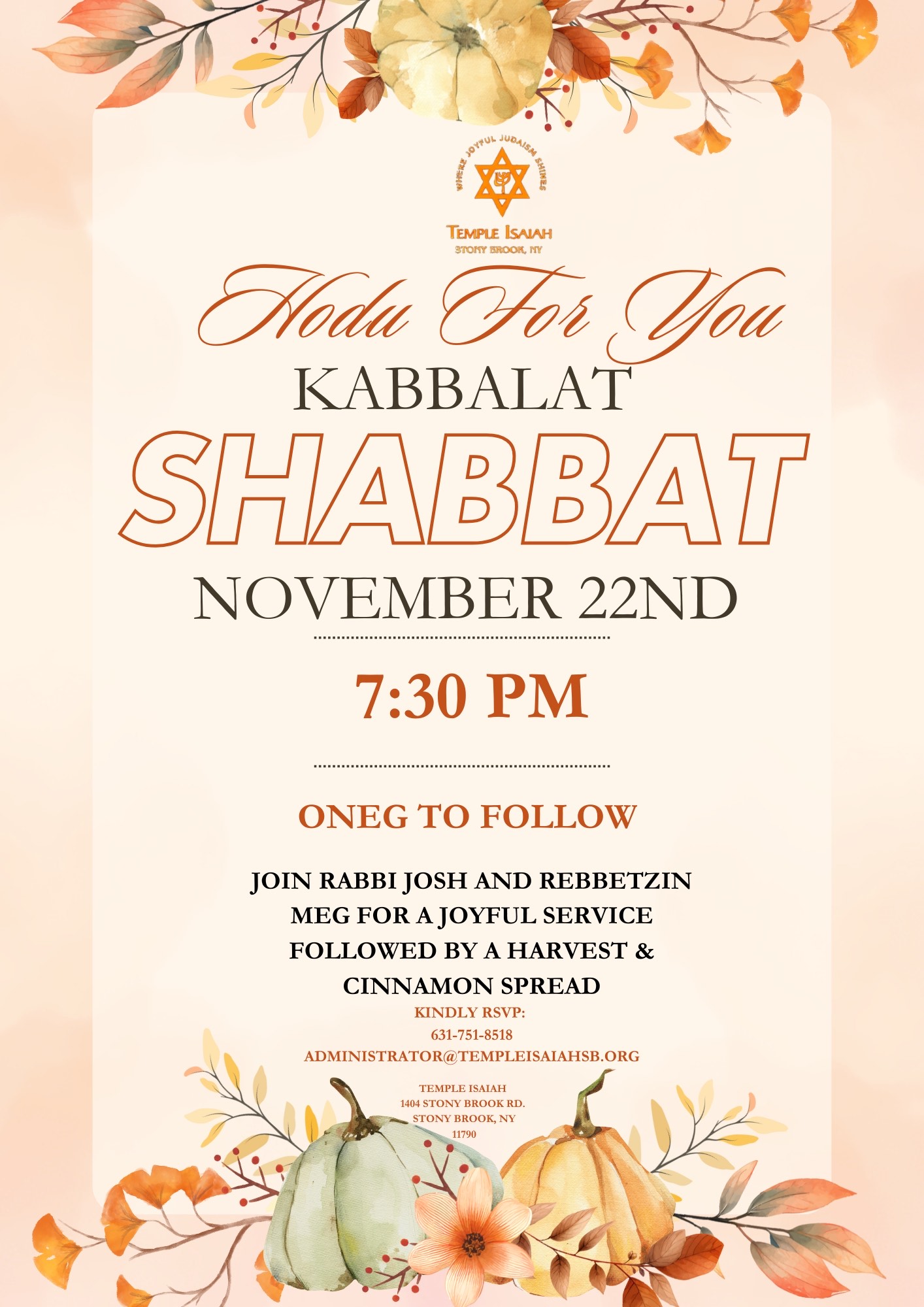 Shabbat 11.22.24